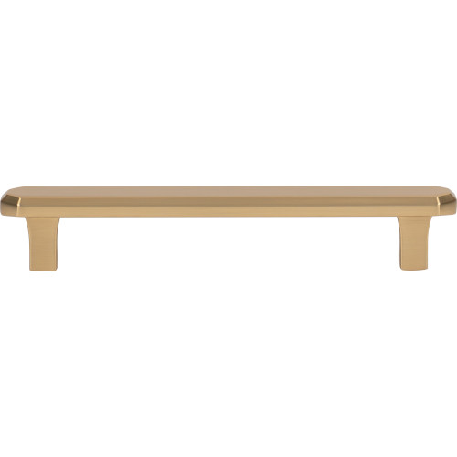 Atlas Homewares, Fielding, 5 1/16" (128mm) Bar Pull, Warm Brass