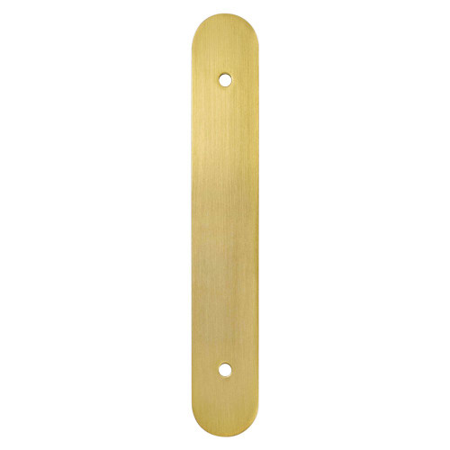 Berenson, Galloway, 5 1/16" (128mm) Pull Backplate, Modern Brushed Gold
