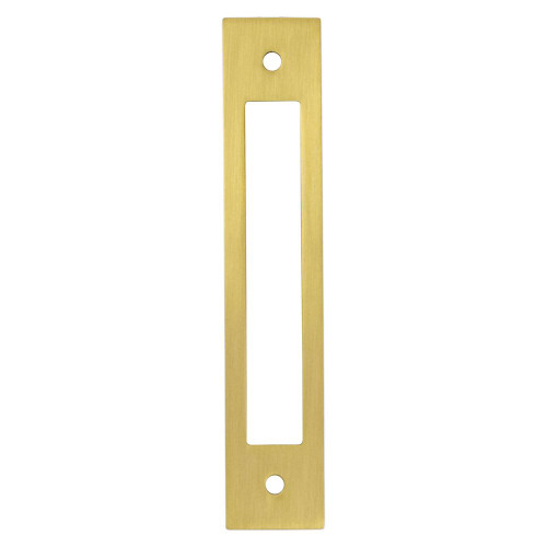 Berenson, Statler, 5 1/16" (128mm) Pull Backplate, Modern Brushed Gold