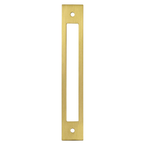 Berenson, Statler, 6 5/16" (160mm) Pull Backplate, Modern Brushed Gold