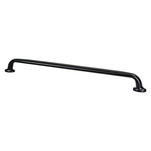 Berenson, Emerling, 12" (305mm) Straight Appliance Pull, Matte Black