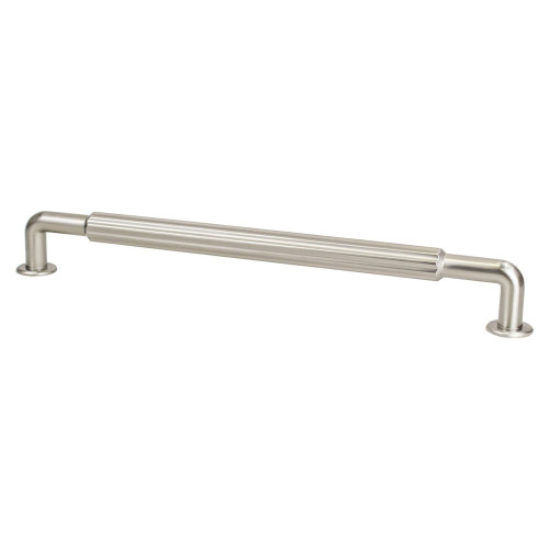 Berenson, Cannelee, 12" (305mm) Straight Appliance Pull, Brushed Nickel