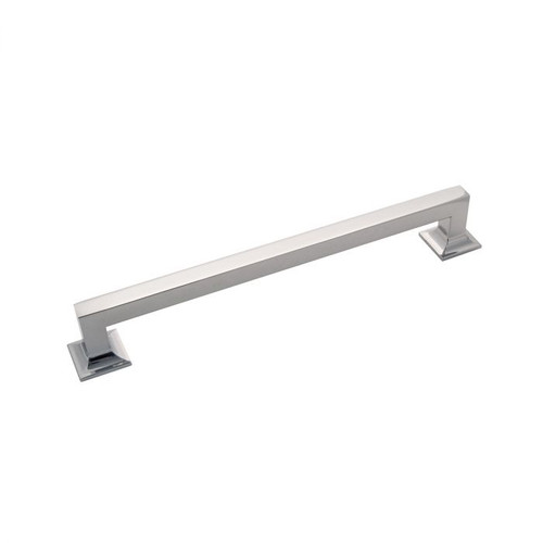 Belwith Hickory, Studio, 8 13/16" (224mm) Straight Pull, Polished Nickel