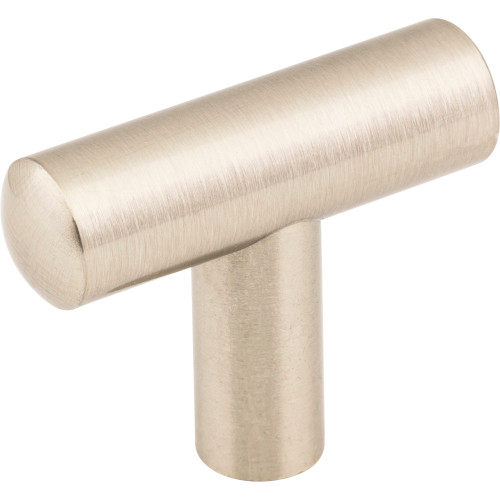 Jeffrey Alexander, Key West, 1 7/8" Length Pull Knob, Satin Nickel