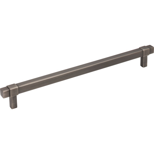 Jeffrey Alexander, Zane, 8 13/16" (224mm) Bar Pull, Brushed Pewter