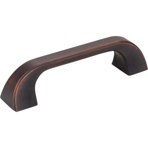 Jeffrey Alexander, Marlo, 3 3/4" (96mm) Curved Pull, Brushed Oil Rubbed Bronze