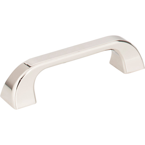 Jeffrey Alexander, Marlo, 3 3/4" (96mm) Curved Pull, Polished Nickel