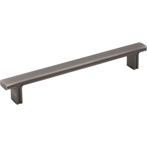 Jeffrey Alexander, Anwick, 6 5/16" (160mm) Bar Pull, Brushed Pewter