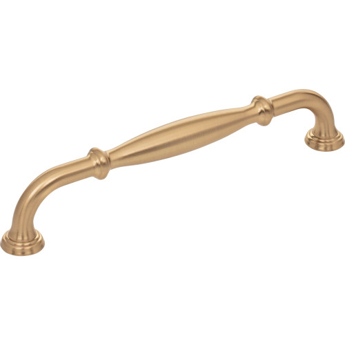 Jeffrey Alexander, Tiffany, 6 5/16" (160mm) Straight Pull, Satin Bronze