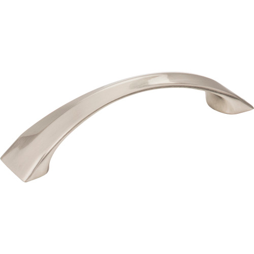Jeffrey Alexander, Cairo, 3 3/4" (96mm) Curved Pull, Satin Nickel