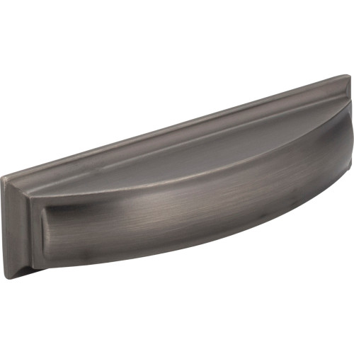 Jeffrey Alexander, Annadale, 3 3/4" (96mm) Cup Pull, Brushed Pewter