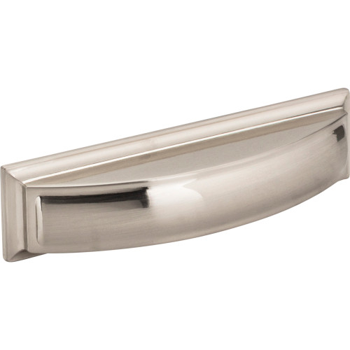 Jeffrey Alexander, Annadale, 3 3/4" (96mm) Cup Pull, Satin Nickel