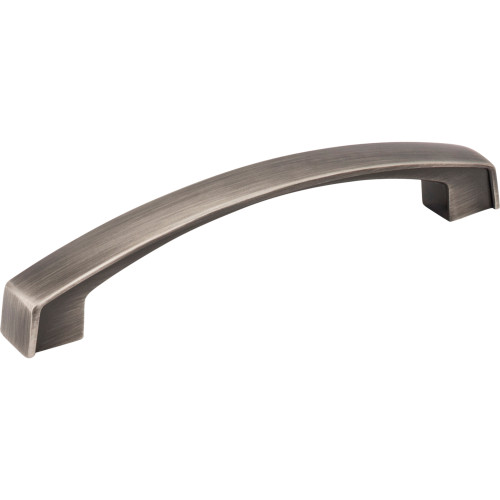 Jeffrey Alexander, Merrick, 5 1/16" (128mm) Curved Pull, Brushed Pewter