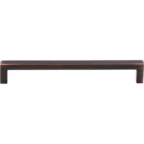 Top Knobs, Nouveau, 7 9/16" (192mm) Square Bar Pull, Tuscan Bronze