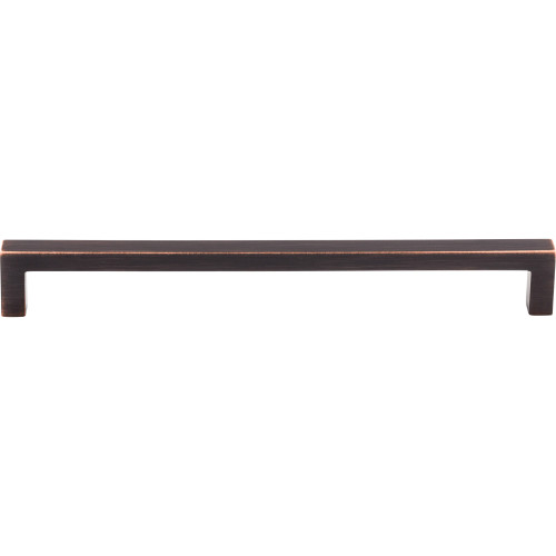 Top Knobs, Nouveau, 8 13/16" (224mm) Square Bar Pull, Tuscan Bronze