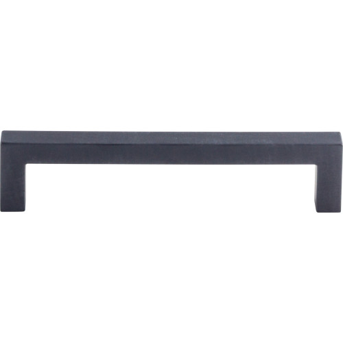 Top Knobs, Nouveau, 5 1/16" (128mm) Square Bar Pull, Flat Black