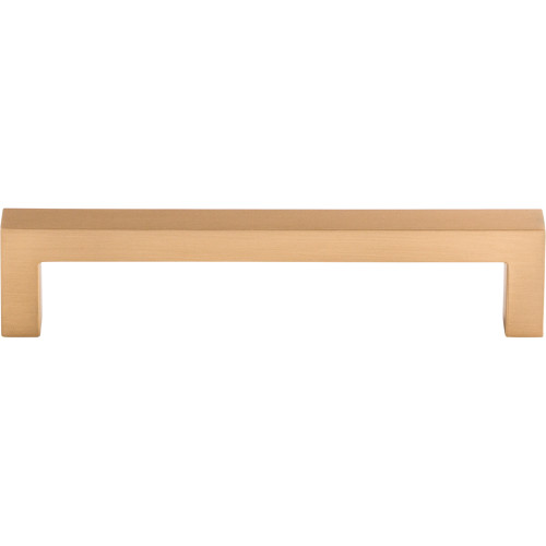 Top Knobs, Nouveau, 5 1/16" (128mm) Square Bar Pull, Brushed Bronze
