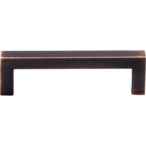 Top Knobs, Nouveau, 3 3/4" (96mm) Square Bar Pull, Tuscan Bronze