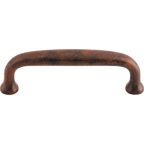 Top Knobs, Dakota, Charlotte, 3" Straight Pull, Patina Rouge