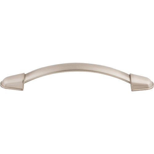 Top Knobs, Asbury, Buckle, 5 1/16" (128mm) Curved Pull, Brushed Satin Nickel