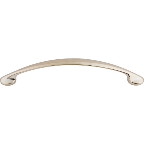 Top Knobs, Asbury, Mandal 5 1/16" (128mm) Curved Pull, Polished Nickel