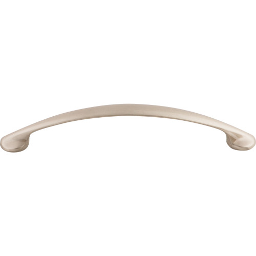 Top Knobs, Asbury, Mandal 5 1/16" (128mm) Curved Pull, Brushed Satin Nickel