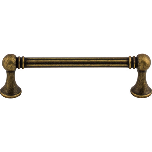 Top Knobs, Edwardian, Grace, 3 3/4" (96mm) Straight Pull, German Bronze