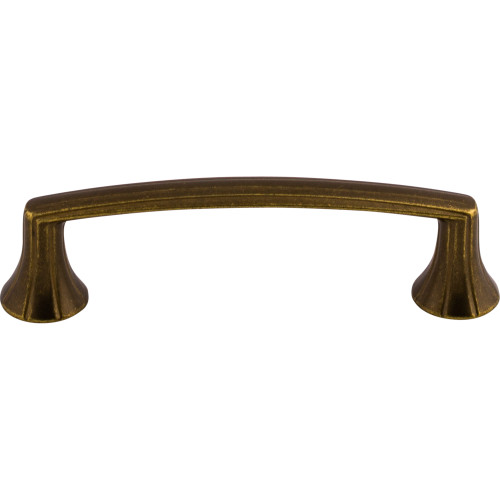 Top Knobs, Edwardian, Rue, 3 3/4" (96mm) Straight Pull, German Bronze