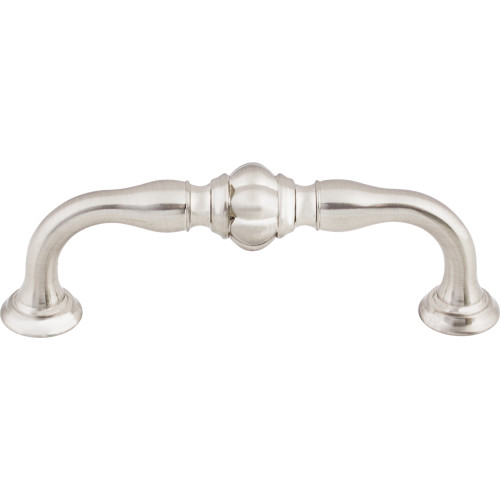 Top Knobs, Devon, Allington, 3 3/4" (96mm) Straight Pull, Brushed Satin Nickel