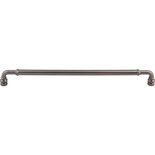 Top Knobs, Devon, Brixton, 12" (305mm) Straight Pull, Ash Gray