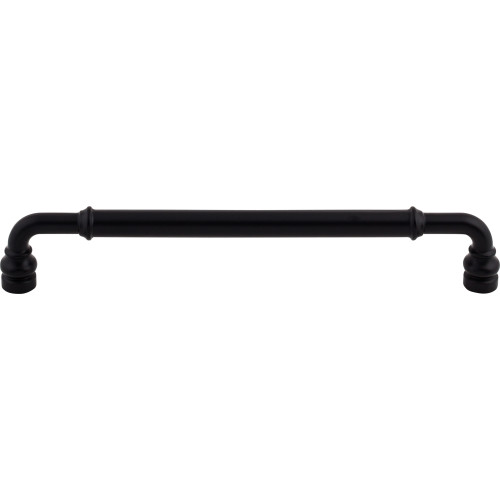 Top Knobs, Devon, Brixton, 7 9/16" (192mm) Straight Pull, Flat Black