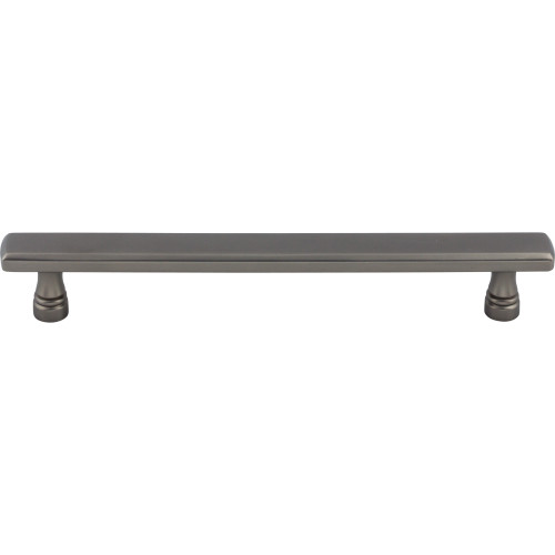 Top Knobs, Devon, Kingsbridge, 6 5/16" (160mm) Bar Pull, Ash Gray