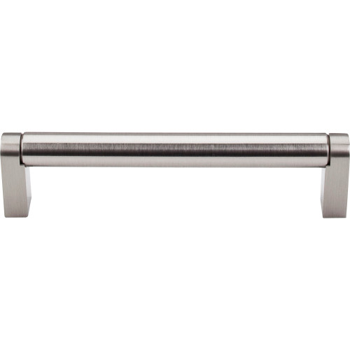 Top Knobs, Bar Pulls, Pennington, 5 1/16" (128mm) Straight Pull, Brushed Satin Nickel