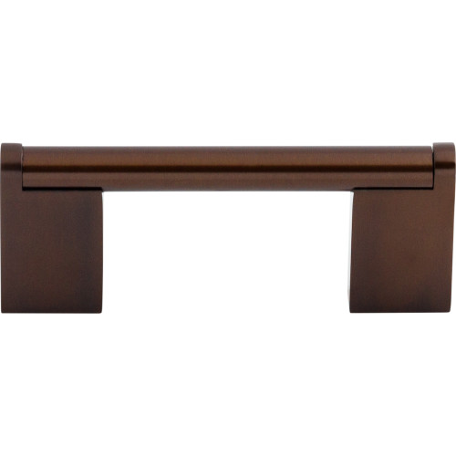 Top Knobs, Bar Pulls, Princetonian, 3" Straight Pull, Oil Rubbed Bronze