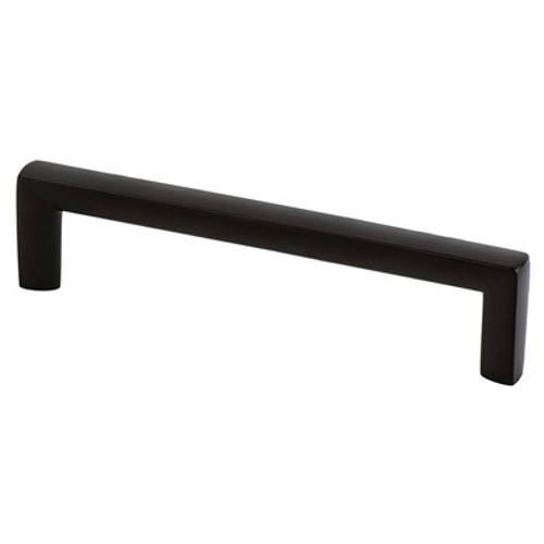 Berenson, Metro, 5 1/16" (128mm) Square Ended Pull, Matte Black