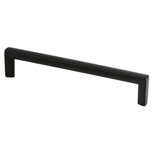 Berenson, Metro, 6 5/16" (160mm) Square Ended Pull, Matte Black