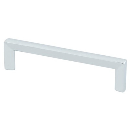 Berenson, Metro, 5 1/16" (128mm) Square Ended Pull, Polished Chrome