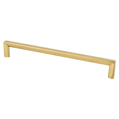 Berenson, Metro, 8 13/16" (224mm) Square Ended Pull, Modern Brushed Gold
