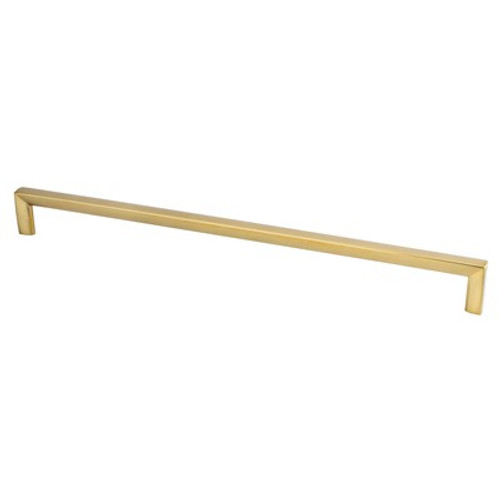 Berenson, Metro, 12 5/8" (320mm) Square Ended Pull, Modern Brushed Gold