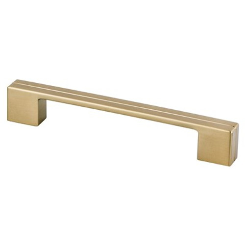 Berenson, Skyline, 6 5/16" (160mm) Pull, Modern Brushed Gold