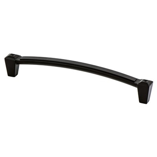 Berenson, Connections, 6 5/16" (160mm) Curved Pull, Matte Black