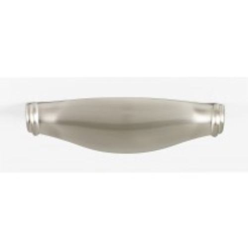 Alno, Charlie's Collection, 4" Cup Pull, Satin Nickel