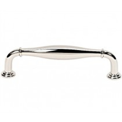 Alno, Charlie's Collection, 4" Straight Pull, Polished Nickel