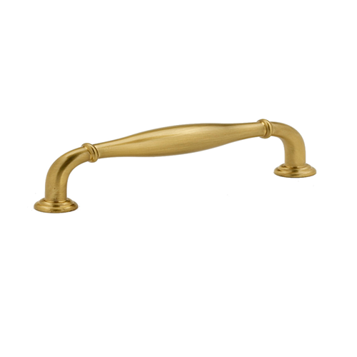 Alno, Charlie's Collection, 4" Straight Pull, Satin Brass