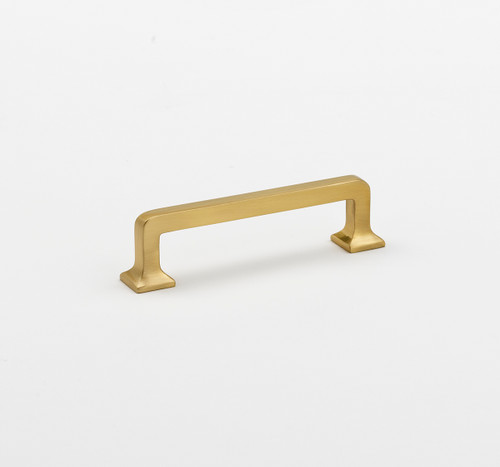 Alno, Millennium, 3" Straight Pull, Satin Brass