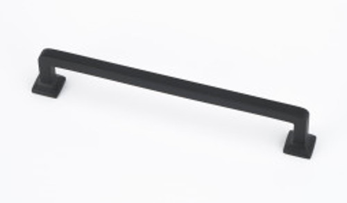 Alno, Millennium, 6" Straight Pull, Matte Black