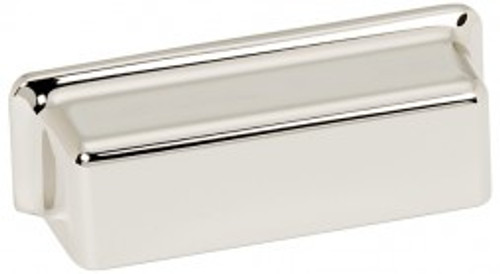 Alno, Millennium, 3" Cup Pull, Polished Nickel