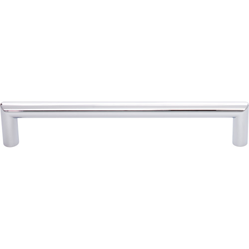 Top Knobs, Lynwood, Kinney, 6 5/16" (160mm) Square Ended Pull, Polished Chrome