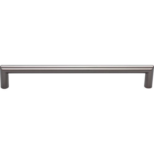 Top Knobs, Lynwood, Kinney, 7 9/16" (192mm) Square Ended Pull, Ash Gray