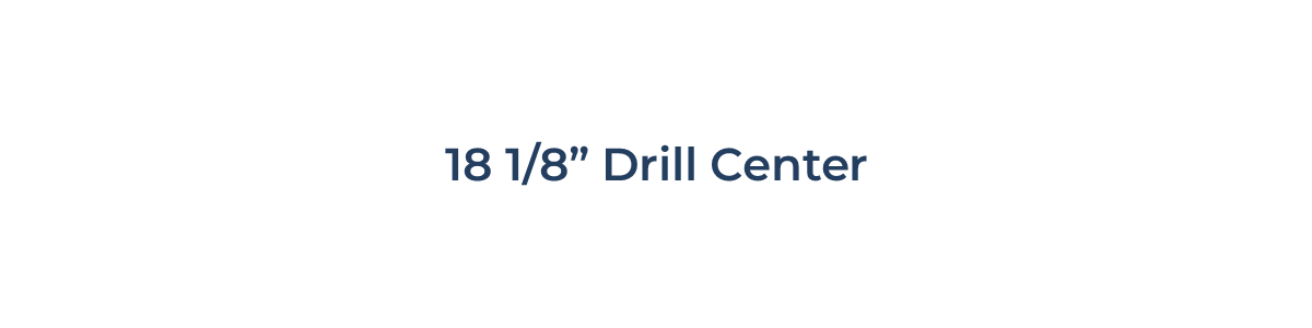 18 1/8" 18 1/8"